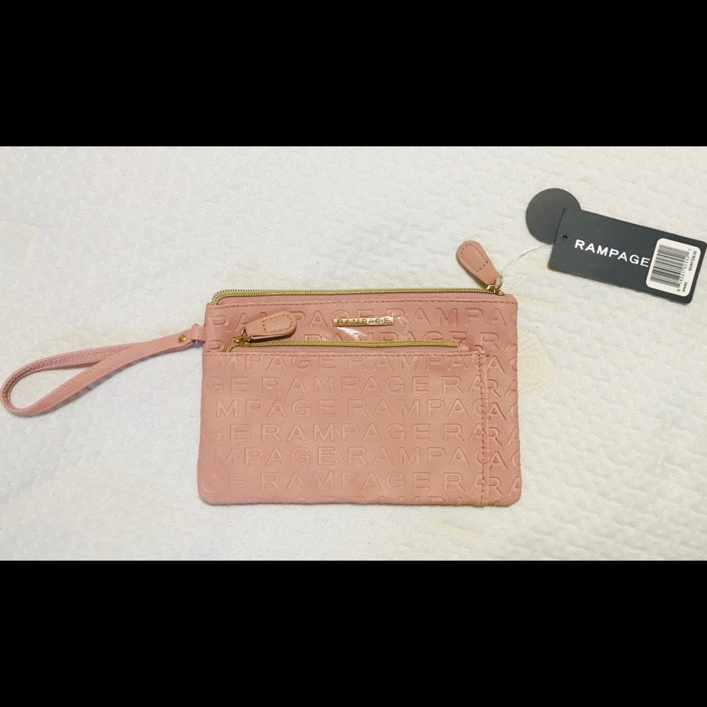 New Rampage wristlet handbag